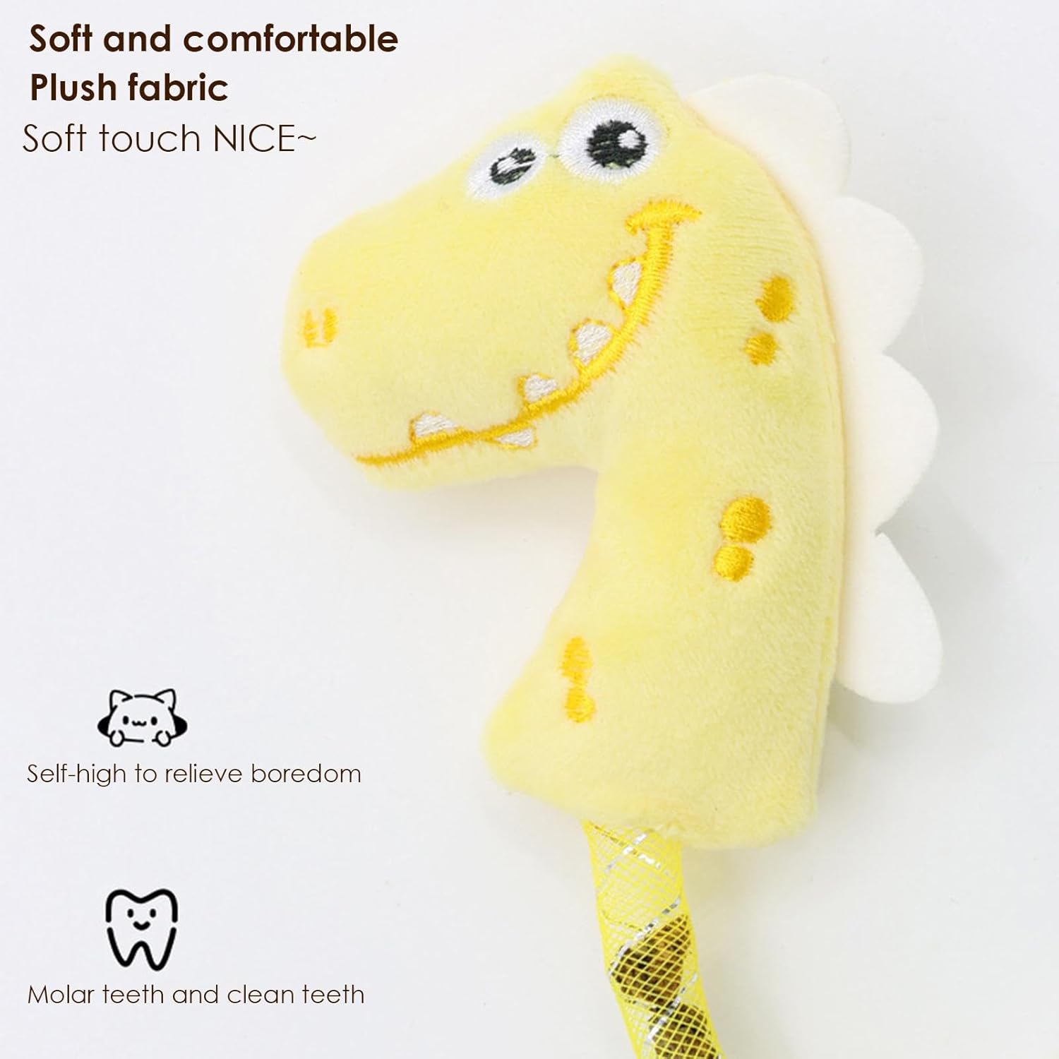 Pet Chew Rope Teeth Cleaning Interactive Kicker Toy