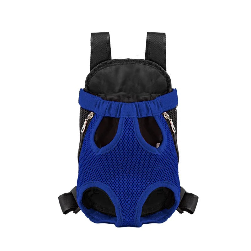 Pet Carrier Backpack Breathable Adjustable Front Travel Hiking Bag