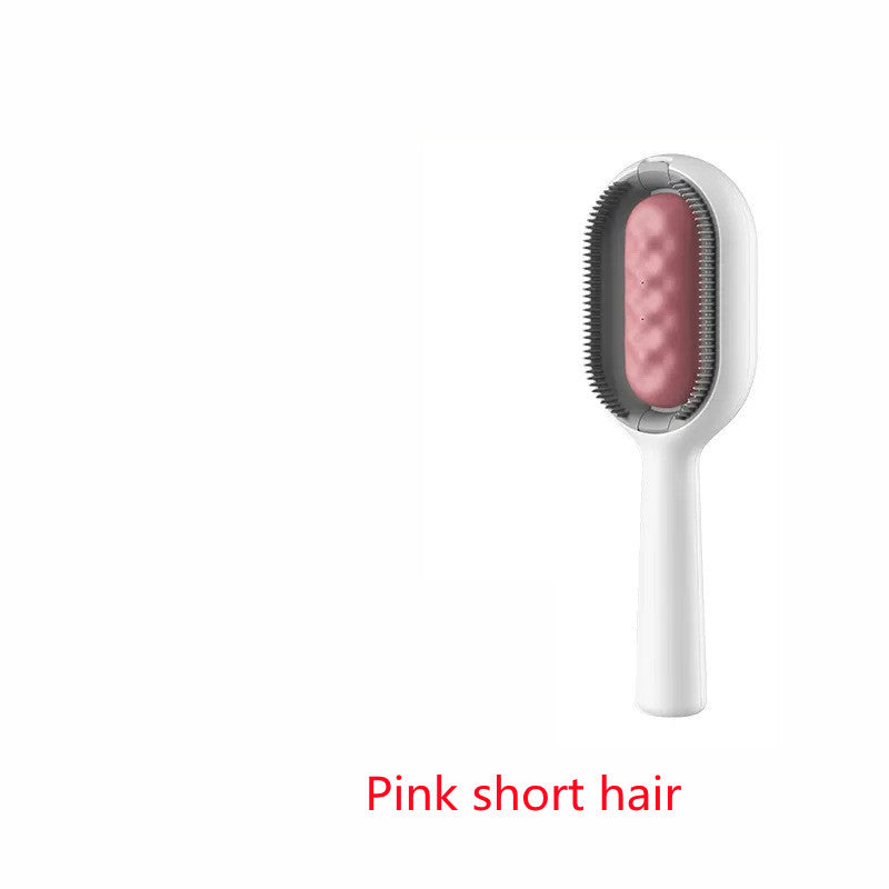 Pet Grooming Brush Dematting Comb Floating Hair Removal Cleaning Tool