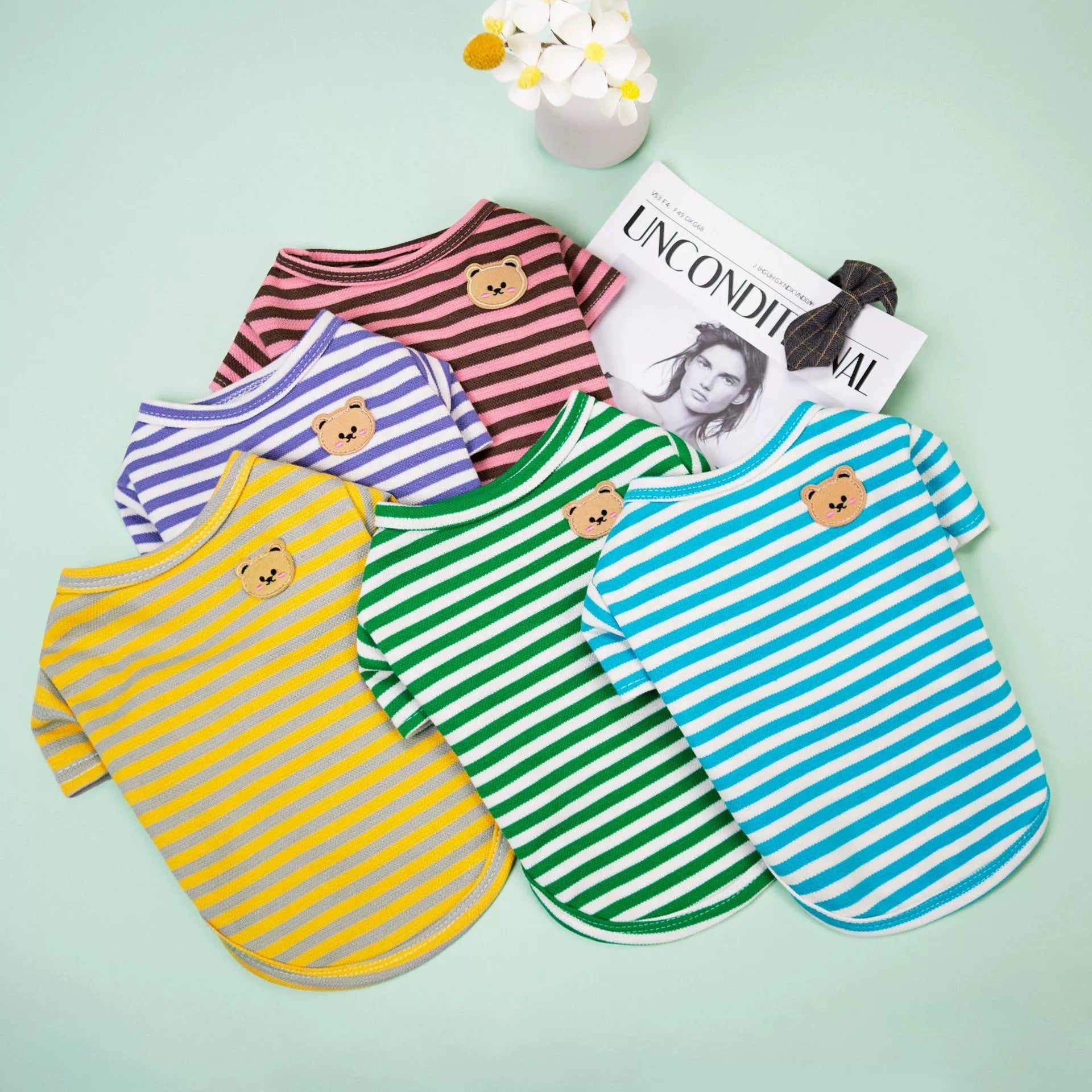 Pet Summer Breathable Casual T Shirt Apparel
