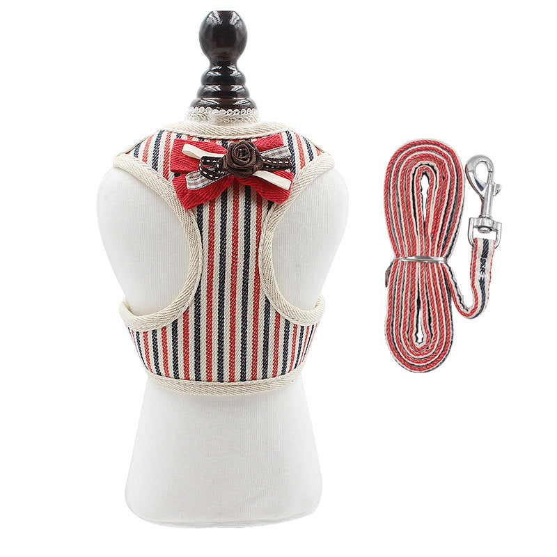 Pet Chest Strap Vest Leash Harness Walking Control Gear