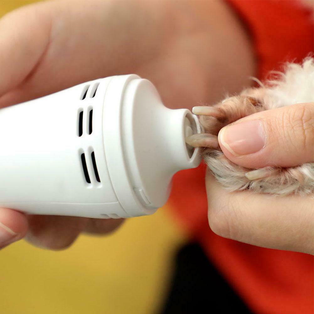 Pet Electric Nail Grinder Grooming Polisher Tool
