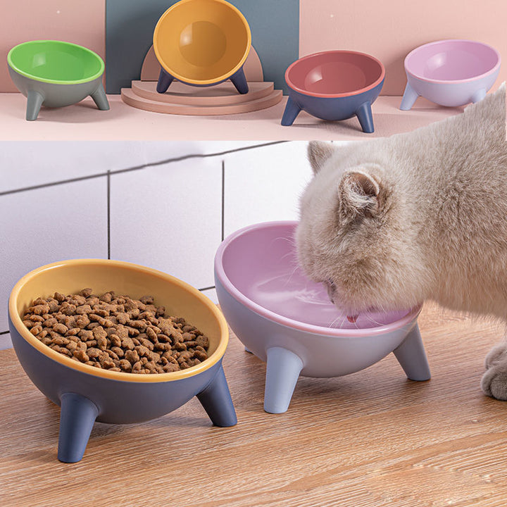 Pet Feeding Bowl With Stand Nordic Style Food Bowl