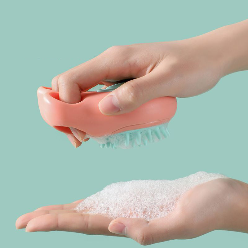 Pet Claw Bath Massage Brush Grooming Cleaning Tool