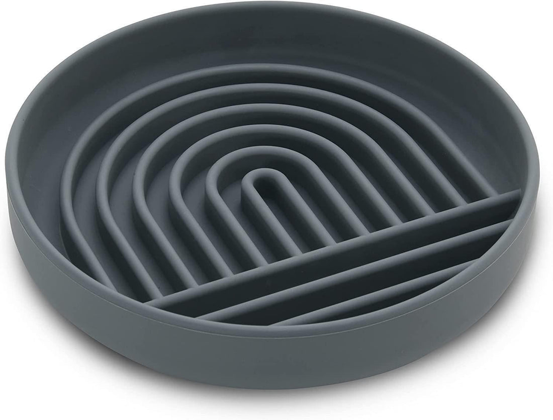 Pet Fashion Simple Slow Feeding Anti Choke Bowl