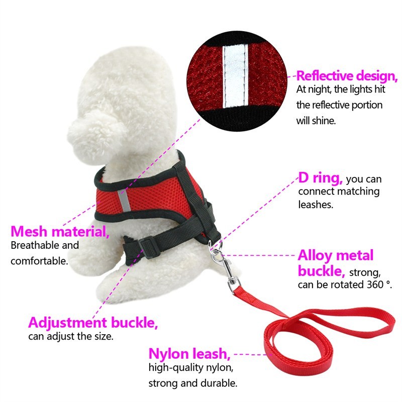 Pet Car Seat Belt Safety Leash Travel Restraint Tool