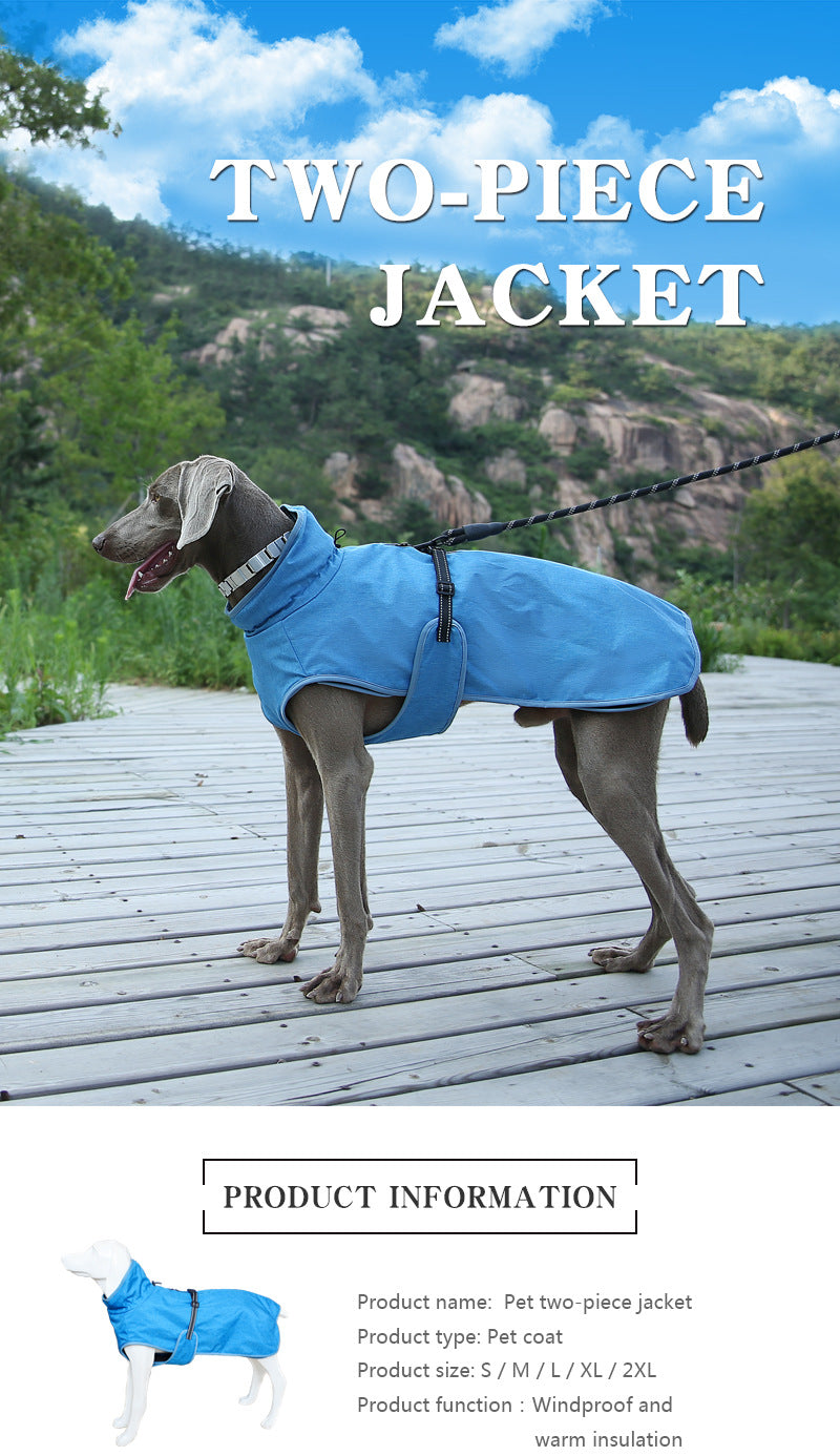Pet Winter Outdoor Waterproof Ski Jacket Suit