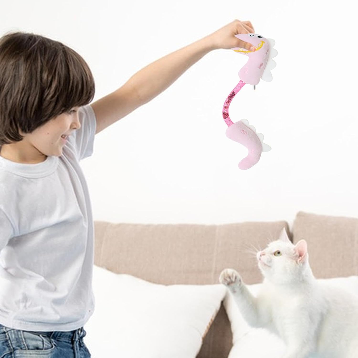 Pet Chew Rope Teeth Cleaning Interactive Kicker Toy