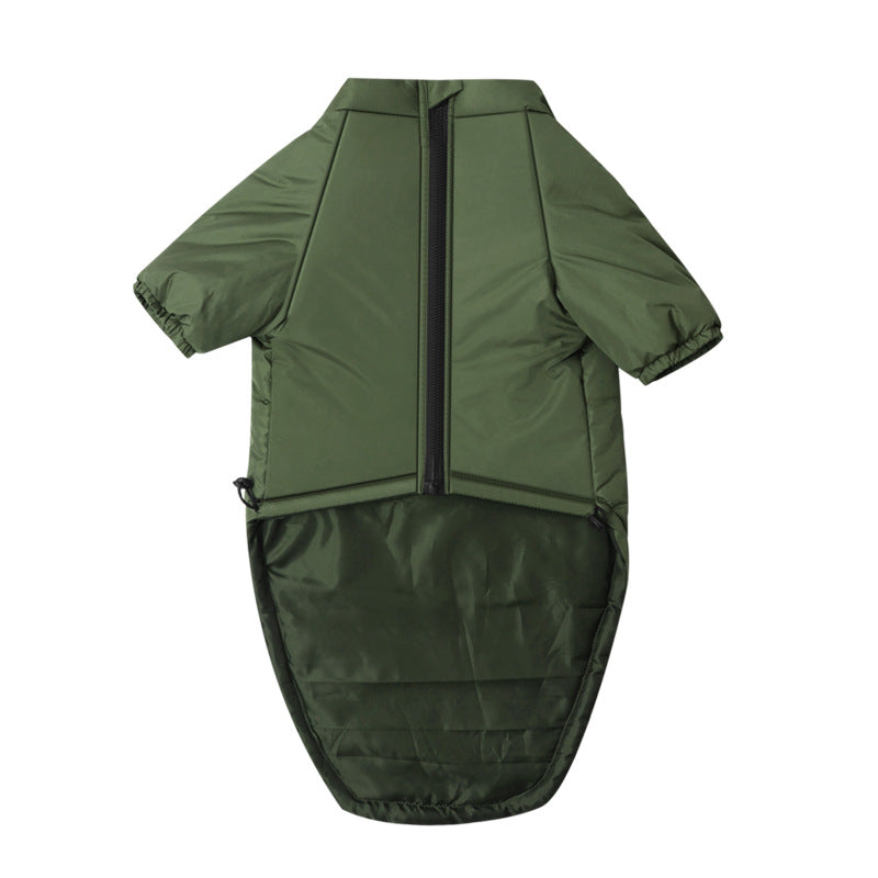 Pet Cotton Two Leg Jacket Warm Clothing