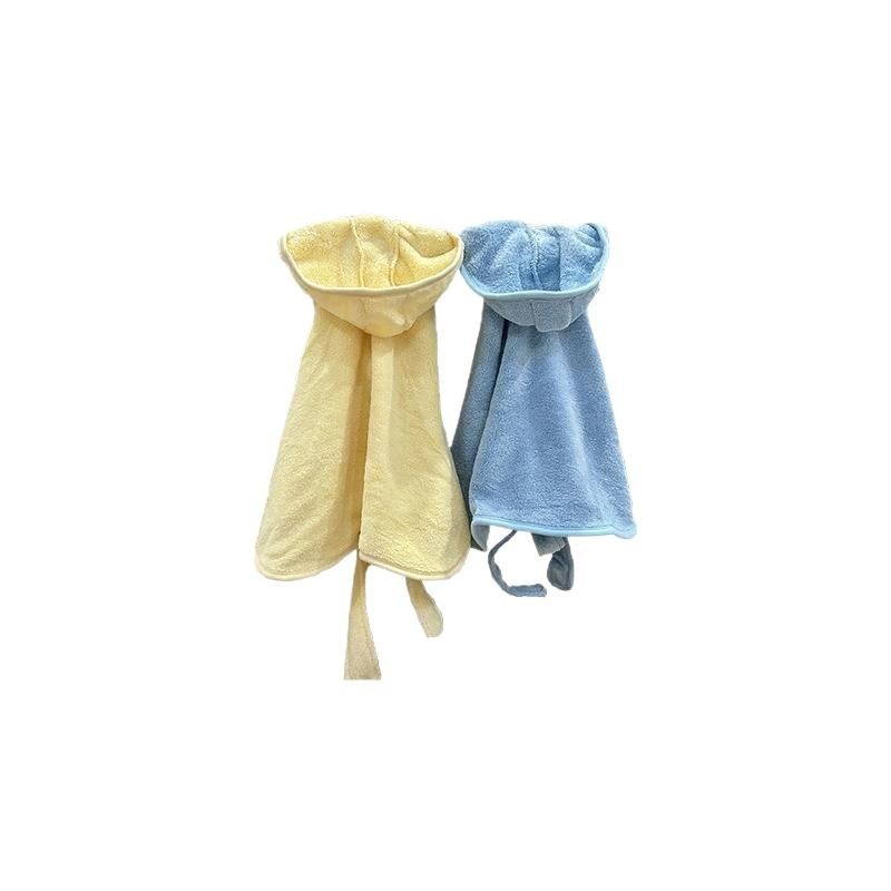 Pet Coral Fleece Bathrobe Soft Thickened Wearable Towel