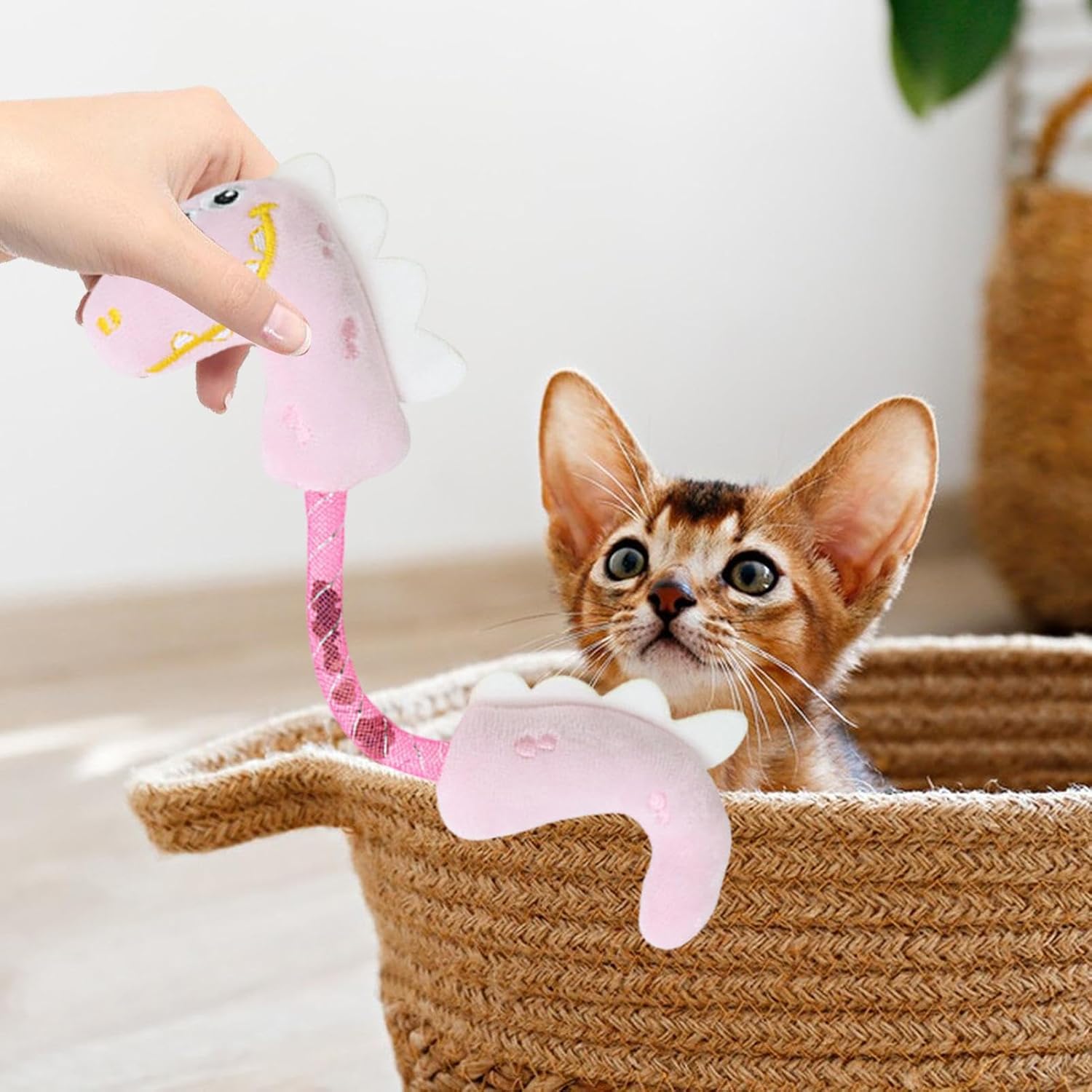 Pet Chew Rope Teeth Cleaning Interactive Kicker Toy