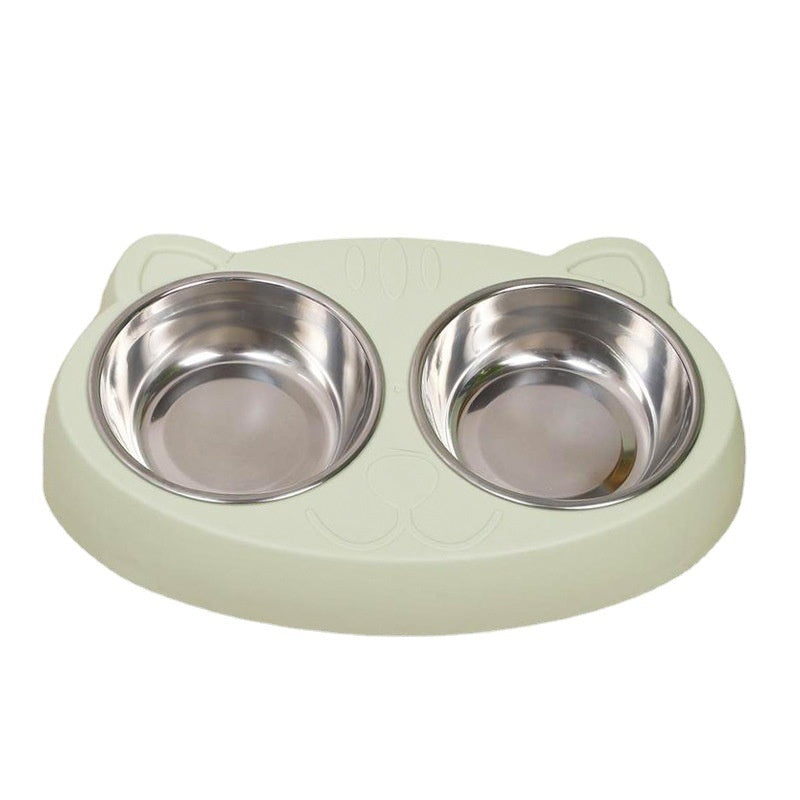 Pet Food And Water Feeding Bowl Basin