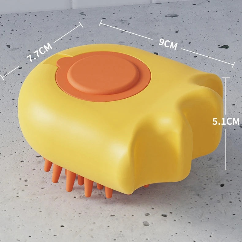 Pet Bath Massage Brush Shampoo Box Cleaning Grooming Tool