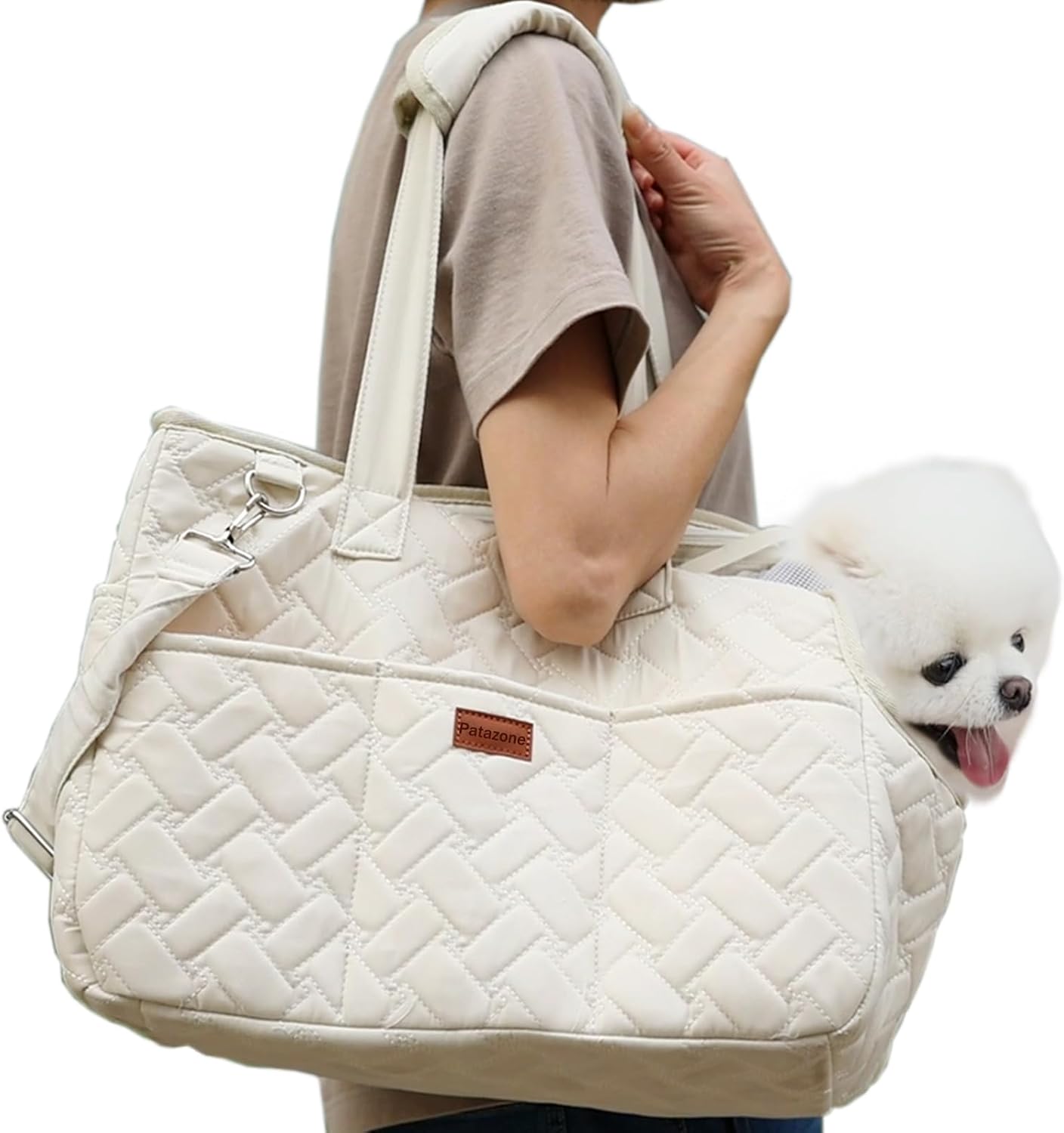 Pet Carrier Handbag Breathable Mesh Soft Cushion Travel Tote