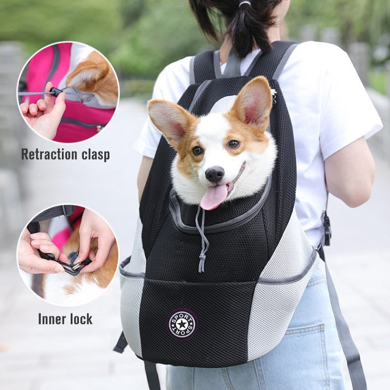 Pet Carrier Backpack Portable Lightweight Travel Outdoor Bag