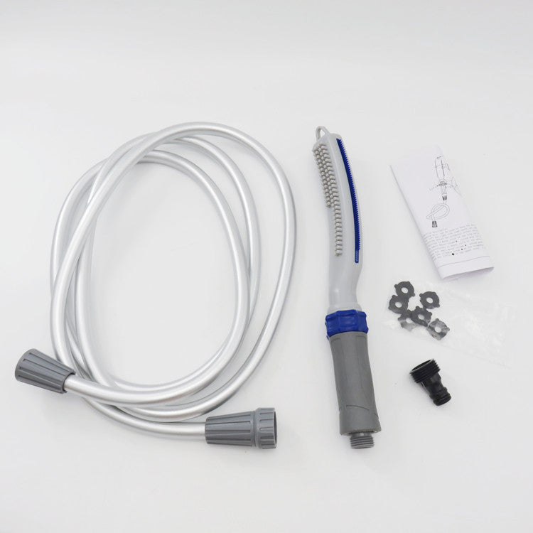 Pet Bath Brush Shower Hose Grooming Cleaning Tool