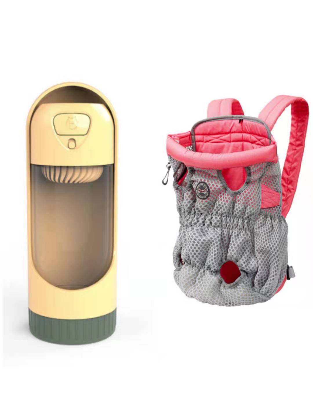 Pet Carrier Backpack Mesh Breathable Outdoor Travel Shoulder Bag