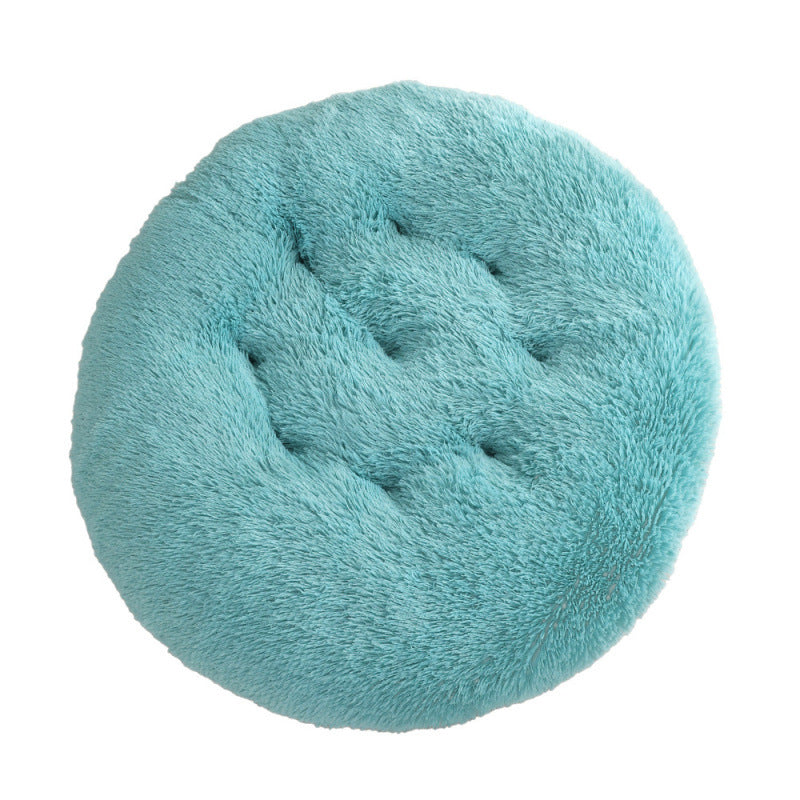 Pet Bed Round Plush Warm Sleeping Mat House Bed