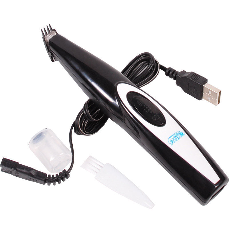 Pet Nail Trimmer Grinder USB Rechargeable Grooming Clipper Tool