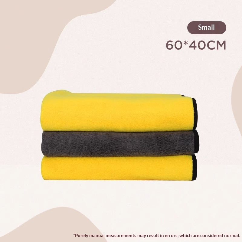 Pet Bath Towel Super Absorbent Quick Drying Microfiber Grooming Towel