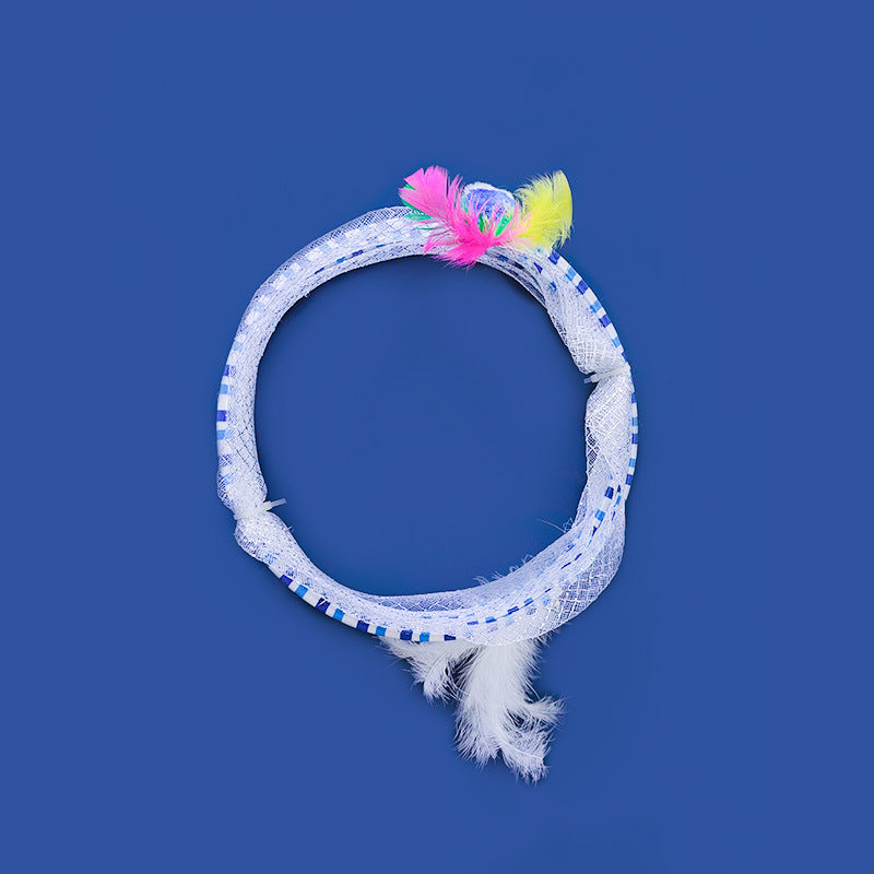 Pet Foldable Storage Tunnel Interactive Toy