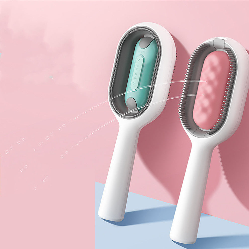 Pet Grooming Brush Dematting Comb Floating Hair Removal Cleaning Tool