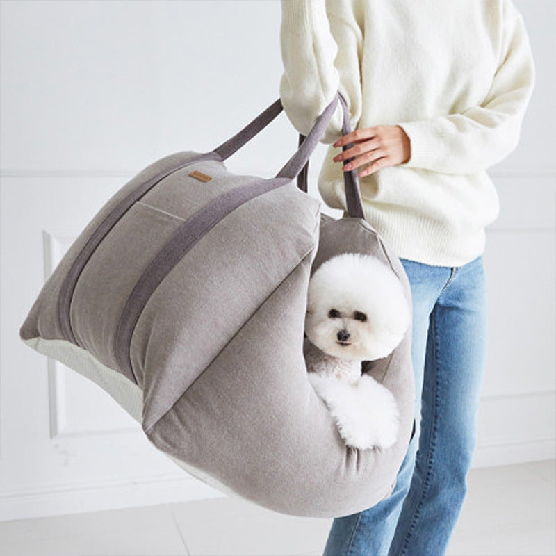 Pet Car Carrier Seat Waterproof Portable Safety Travel Basket