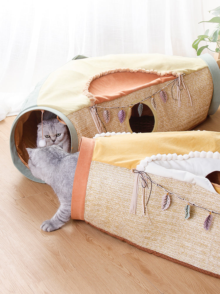 Totoro Style Interactive Pet Tunnel
