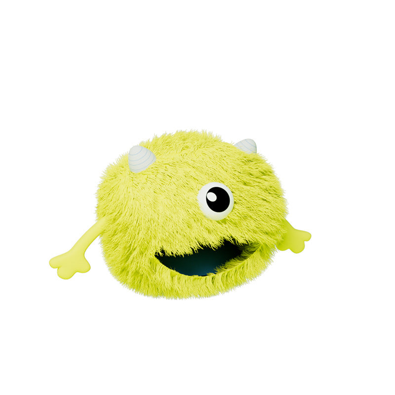 Pet Bed Fluffy Round Washable Non Slip Calming Cushion