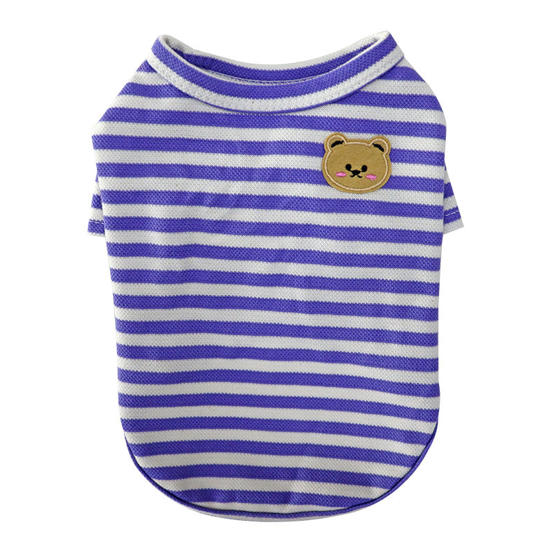 Pet Summer Breathable Casual T Shirt Apparel