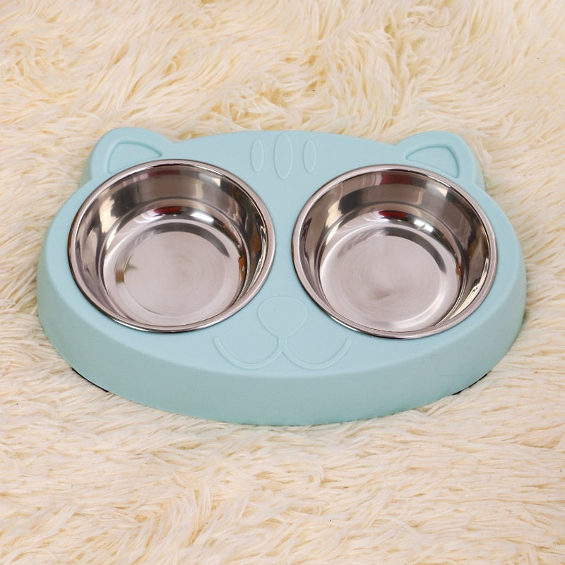 Pet Food And Water Feeding Bowl Basin
