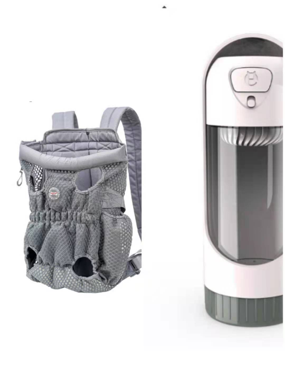 Pet Carrier Backpack Mesh Breathable Outdoor Travel Shoulder Bag