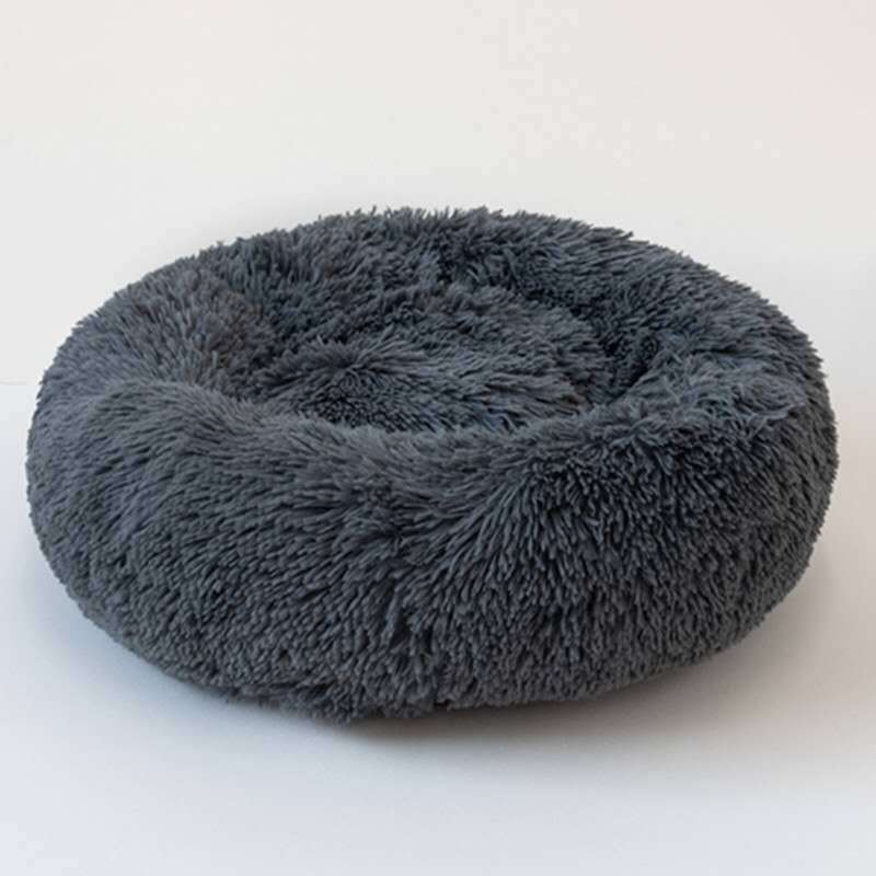Plush Round Warm Winter Pet Sleeping Bed