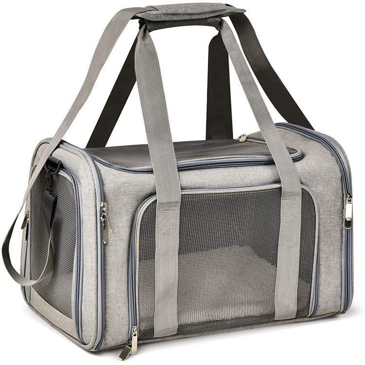 Pet Carrier Portable Foldable Handheld Travel Bag