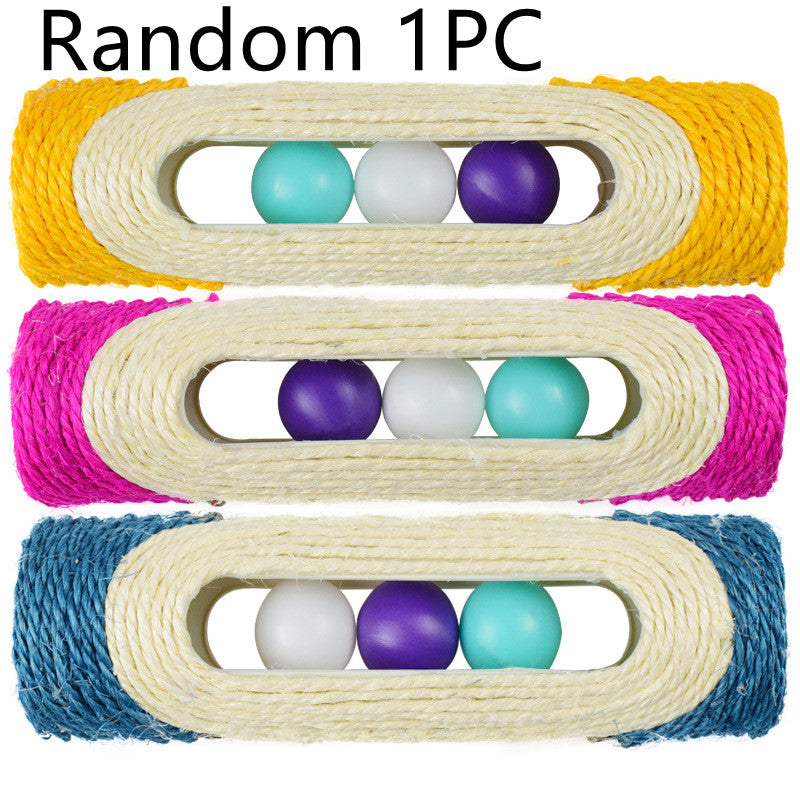 Pet Sisal Drum Three Level Interactive Toy