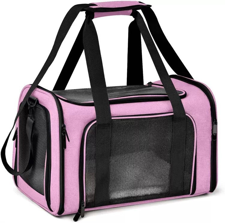 Pet Carrier Portable Foldable Handheld Travel Bag