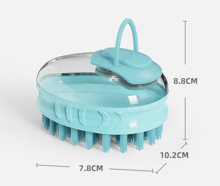 Pet Bath Massage Brush Grooming Cleaning Tool