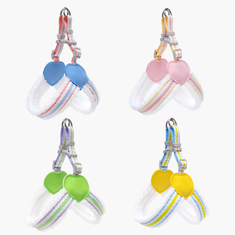 Pet Breathable Chest Vest Leash Walking Gear