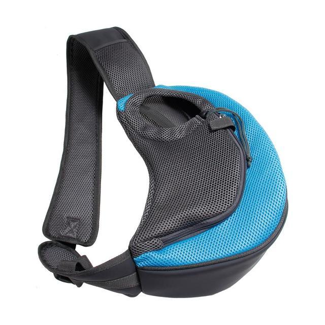Pet Carrier Mesh Oxford Single Shoulder Travel Sling Handbag