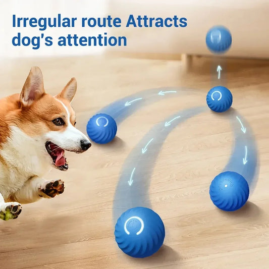 Interactive Rolling Smart Ball: Fun & Training for Dogs