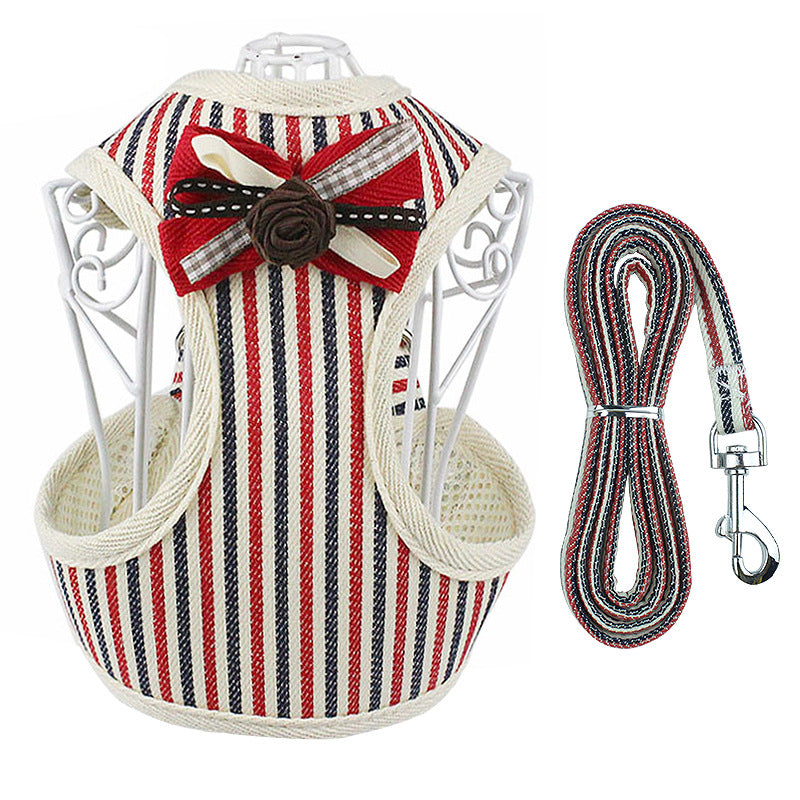 Pet Chest Strap Vest Leash Harness Walking Control Gear