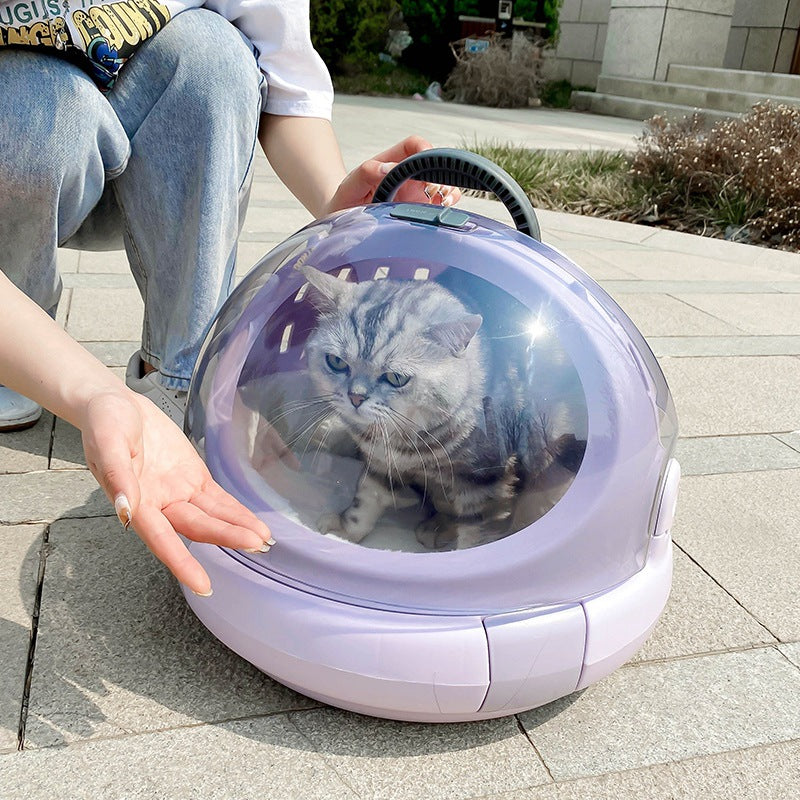 Pet Space Capsule Carrier Panoramic View Inner Cushion Bag