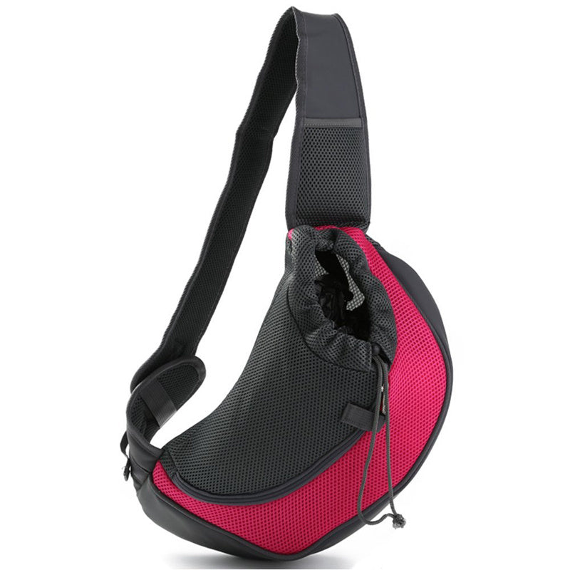 Pet Carrier Mesh Oxford Single Shoulder Travel Sling Handbag