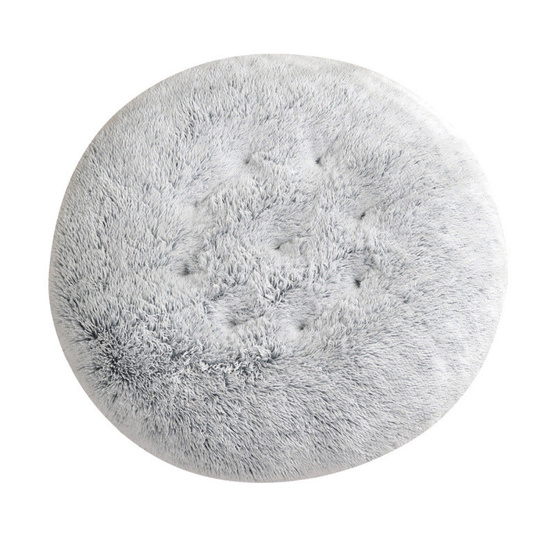 Pet Bed Round Plush Warm Sleeping Mat House Bed