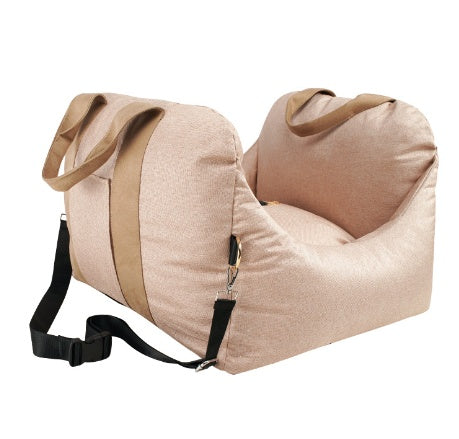 Pet Car Carrier Seat Waterproof Portable Safety Travel Basket