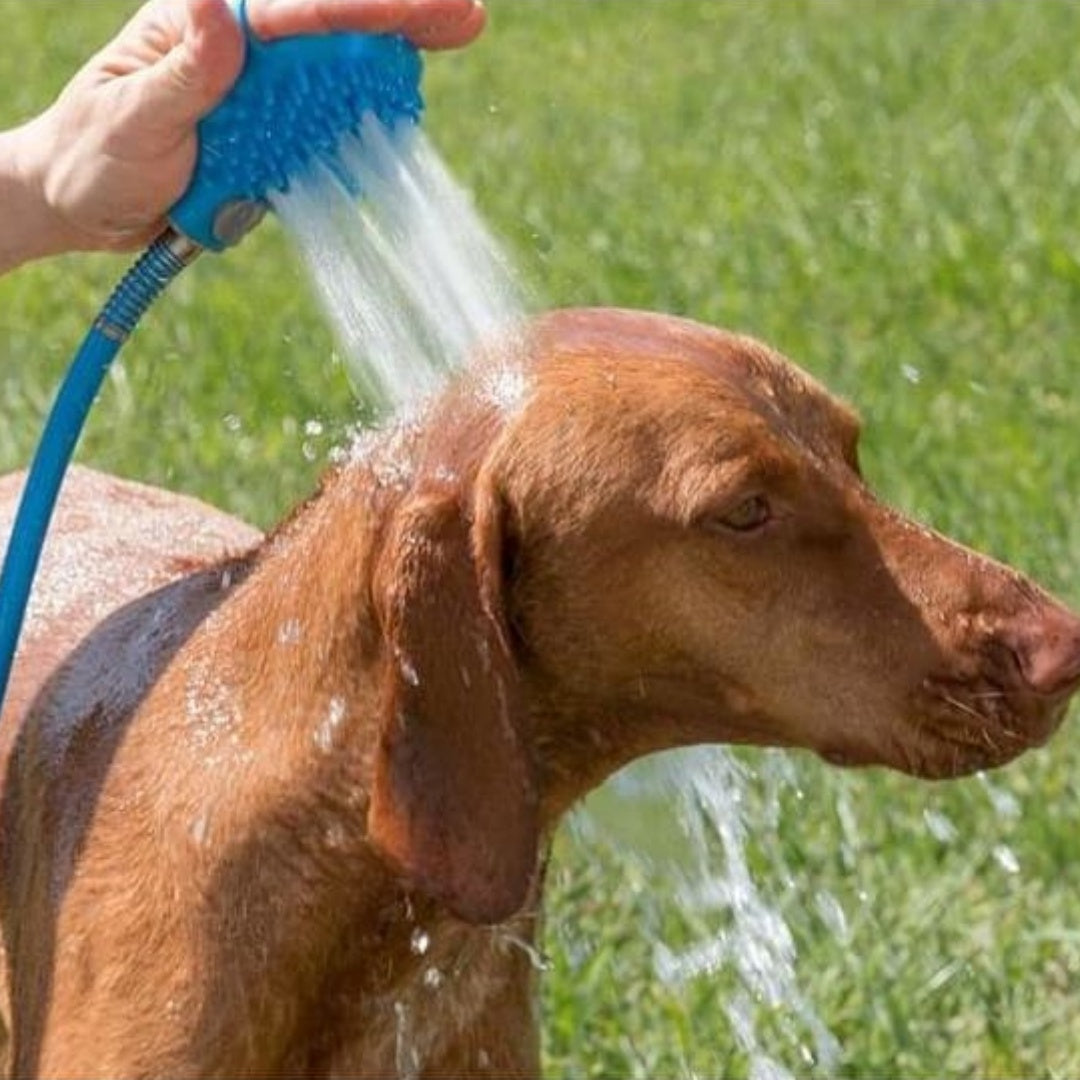 Pet Bathing Gloves Silicone Shower Massage Cleaning Brush Tool