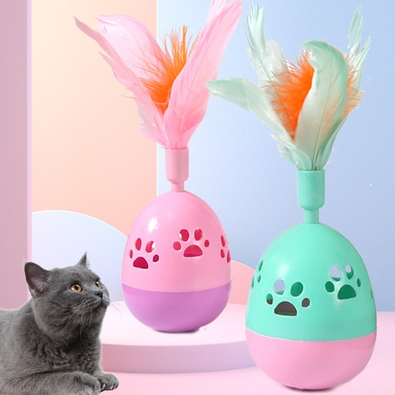 Pet Tumbler Bell Interactive Play Toy