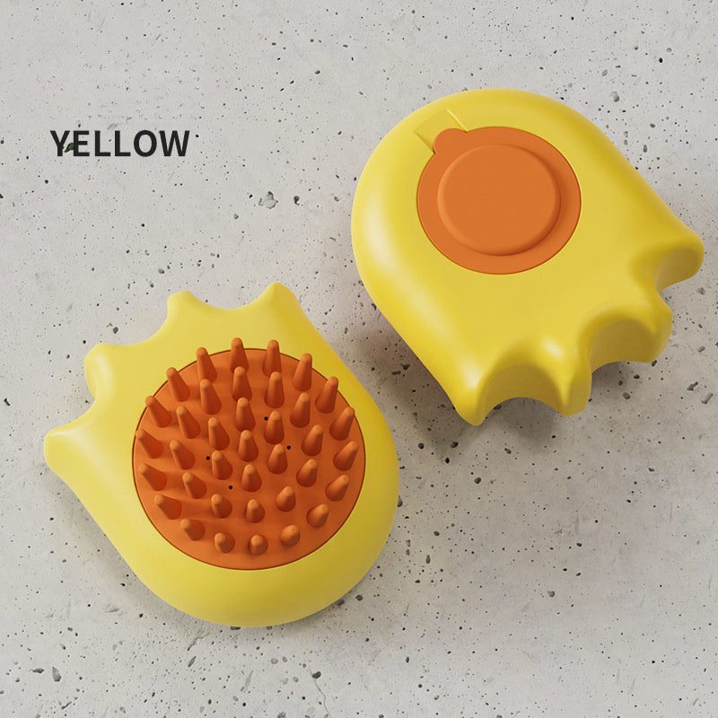 Pet Bath Massage Brush Shampoo Box Cleaning Grooming Tool