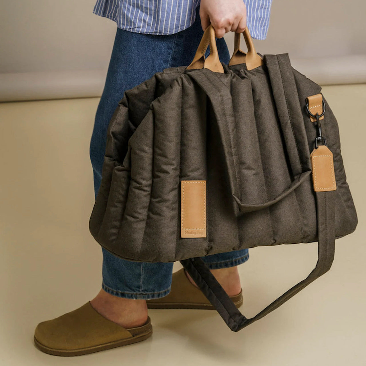 Pet Carrier Waterproof Lightweight Portable Travel Handbag Bag