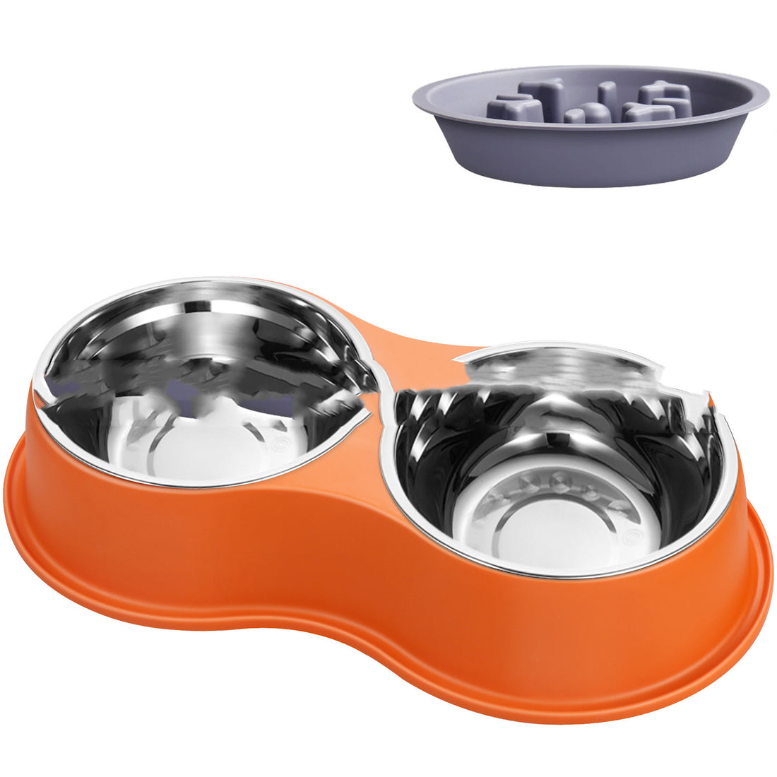 Pet Slow Feeding Bowl Removable Design